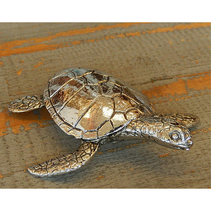 北欧雑貨 インテリア おしゃれ メタル カメ ウミガメ 亀 tortoise ニッケル ブロストコペンハーゲン METAL Broste Copenhagen 01N3