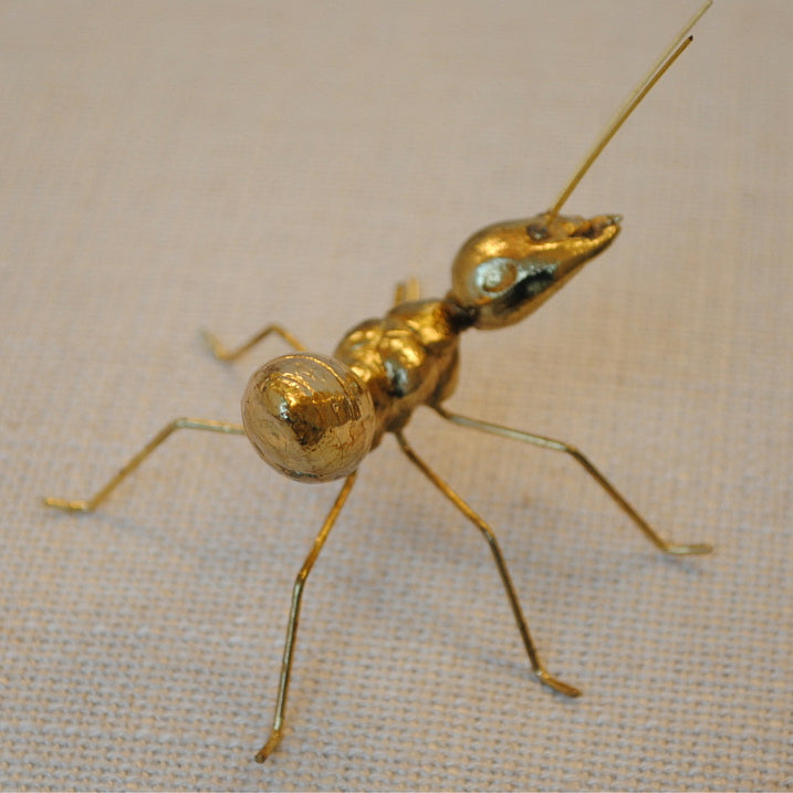 北欧雑貨 インテリア おしゃれ 真鍮 昆虫 メタル アリ 蟻 ANT アント ブラス ブロストコペンハーゲン METAL Broste Copenhagen 04BS2