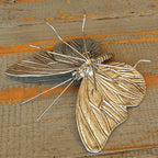 北欧雑貨 インテリア おしゃれ 昆虫 メタル シルバー 銀 アンティークシルバー 蝶々 butterfly バタフライ ブロストコペンハーゲン Broste Copenhagen 05ASI-01