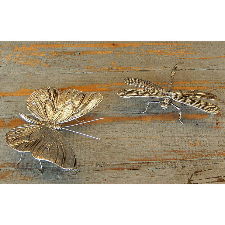 北欧雑貨 インテリア おしゃれ 昆虫 メタル シルバー 銀 アンティークシルバー 蝶々 butterfly バタフライ ブロストコペンハーゲン Broste Copenhagen 05ASI-01