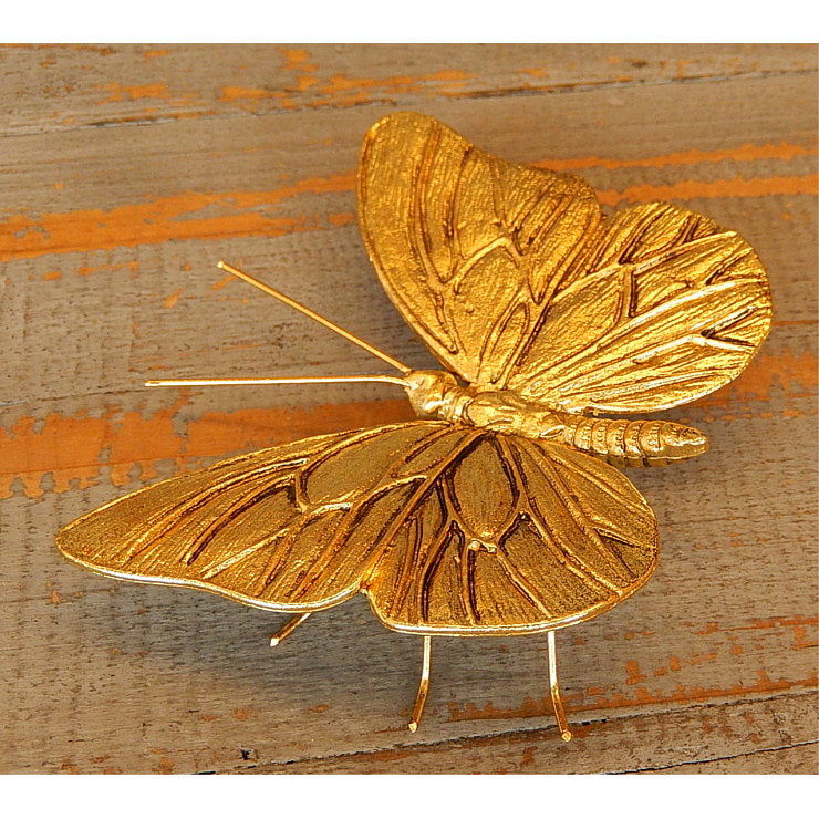 北欧雑貨 インテリア おしゃれ 真鍮 昆虫 メタル 蝶々 butterfly バタフライ ブラス ブロストコペンハーゲン METAL Broste Copenhagen 05BS1