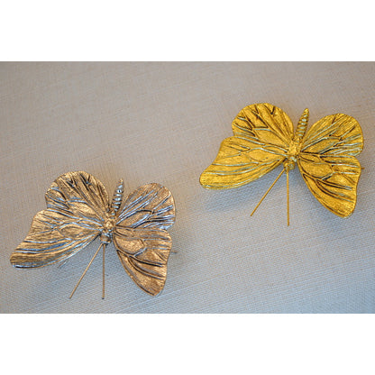 北欧雑貨 インテリア おしゃれ 真鍮 昆虫 メタル 蝶々 butterfly バタフライ ブラス ブロストコペンハーゲン METAL Broste Copenhagen 05BS1