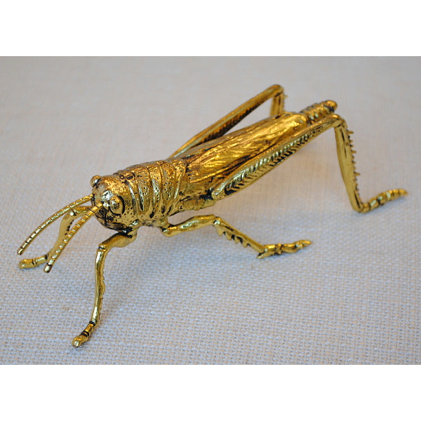 北欧雑貨 インテリア おしゃれ 真鍮 昆虫 殿様バッタ 金色 グラスホッパー ゴールドカラー ブラス ブロストコペンハーゲン Broste Copenhagen 06ABS3