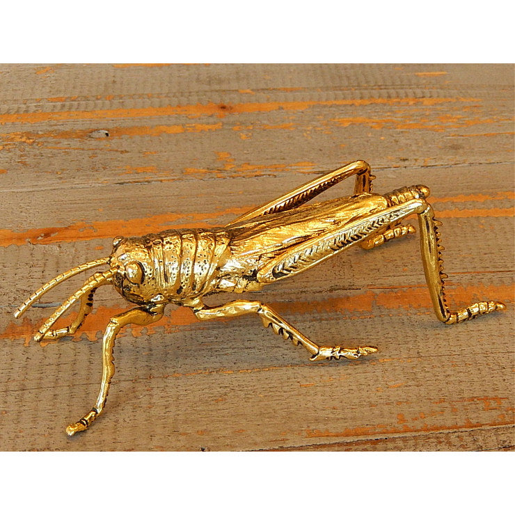 北欧雑貨 インテリア おしゃれ 真鍮 昆虫 殿様バッタ 金色 グラスホッパー ゴールドカラー ブラス ブロストコペンハーゲン Broste Copenhagen 06ABS3