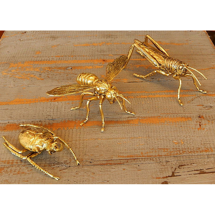 北欧雑貨 インテリア おしゃれ 真鍮 昆虫 殿様バッタ 金色 グラスホッパー ゴールドカラー ブラス ブロストコペンハーゲン Broste Copenhagen 06ABS3