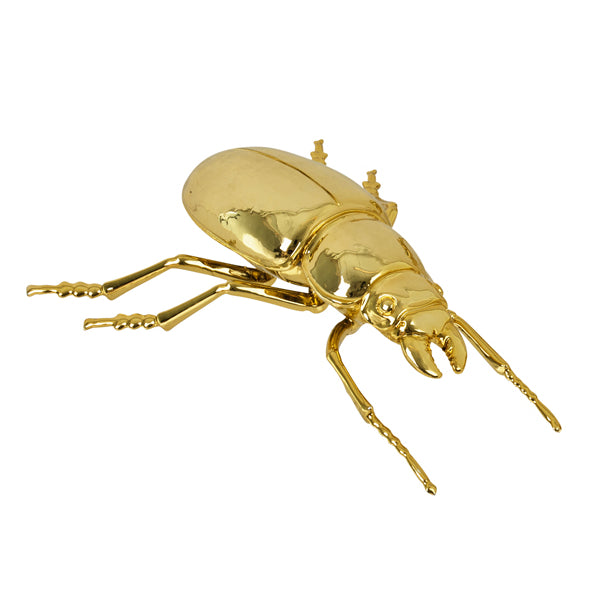 北欧雑貨 インテリア おしゃれ 真鍮 昆虫 メタル オオクワガタ メス Stag beetle worm スタッグビートル ブラス ブロストコペンハーゲン METAL Broste Copenhagen 06BS1