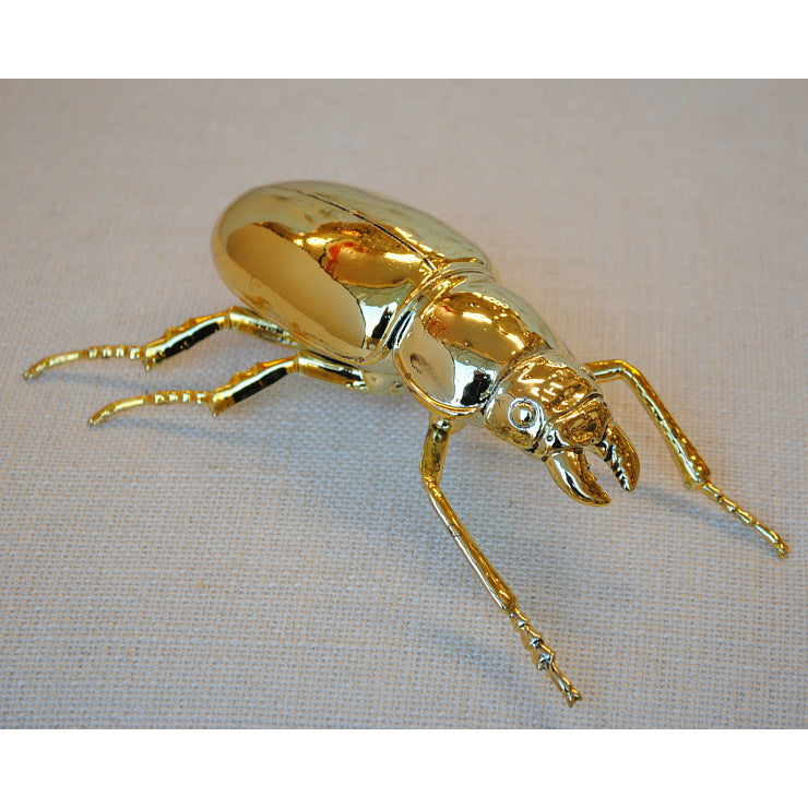北欧雑貨 インテリア おしゃれ 真鍮 昆虫 メタル オオクワガタ メス Stag beetle worm スタッグビートル ブラス ブロストコペンハーゲン METAL Broste Copenhagen 06BS1