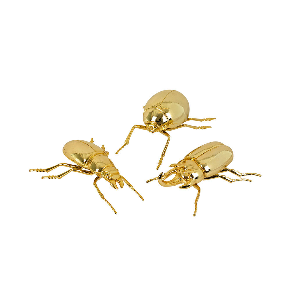 北欧雑貨 インテリア おしゃれ 真鍮 昆虫 メタル オオクワガタ メス Stag beetle worm スタッグビートル ブラス ブロストコペンハーゲン METAL Broste Copenhagen 06BS1