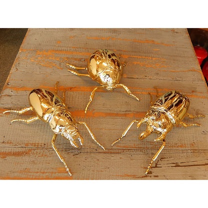 北欧雑貨 インテリア おしゃれ 真鍮 昆虫 メタル カブトムシ Beetle ビートル ブラス ブロストコペンハーゲン METAL Broste Copenhagen 06BS3