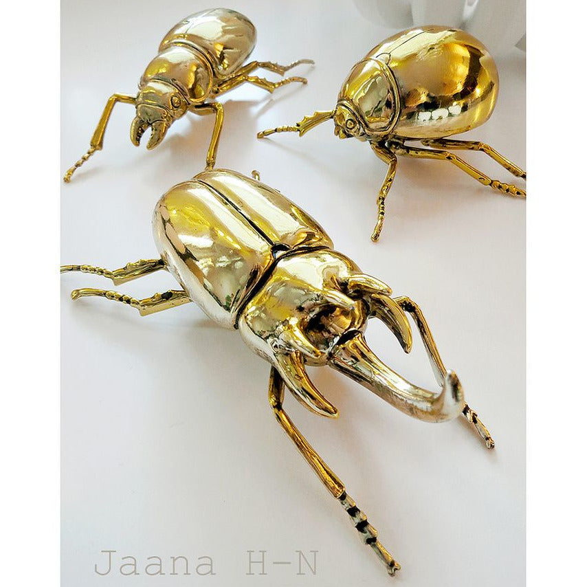 北欧雑貨 インテリア おしゃれ 真鍮 昆虫 メタル カブトムシ Beetle ビートル ブラス ブロストコペンハーゲン METAL Broste Copenhagen 06BS3