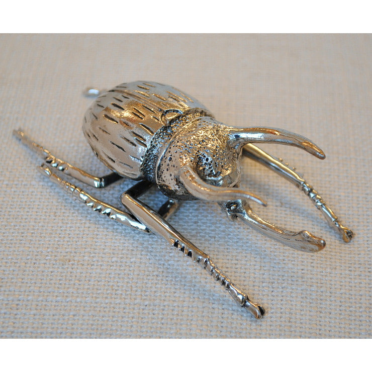 北欧雑貨 インテリア おしゃれ 昆虫 メタル シルバー 銀 アトラスオオカブト カブトムシ beetle ビートル ブロストコペンハーゲン METAL Broste Copenhagen 06S1