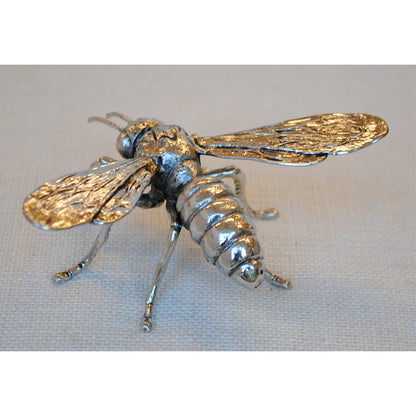 北欧雑貨 インテリア おしゃれ メタル シルバー 銀 昆虫 スズメバチ すずめ蜂 Sparrow bee スパロー ビー ブロストコペンハーゲン METAL Broste Copenhagen 06S2
