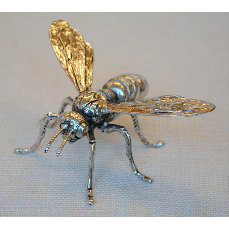 北欧雑貨 インテリア おしゃれ メタル シルバー 銀 昆虫 スズメバチ すずめ蜂 Sparrow bee スパロー ビー ブロストコペンハーゲン METAL Broste Copenhagen 06S2