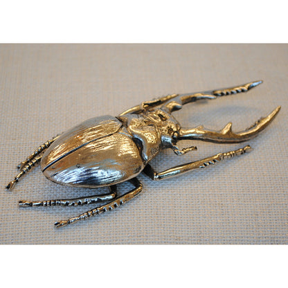 北欧雑貨 インテリア おしゃれ メタル シルバー 銀 昆虫 ノコギリクワガタ Stag beetle スタッグ ビートル ブロストコペンハーゲン METAL Broste Copenhagen 06S3