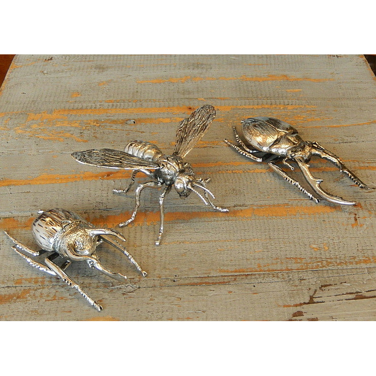 北欧雑貨 インテリア おしゃれ メタル シルバー 銀 昆虫 ノコギリクワガタ Stag beetle スタッグ ビートル ブロストコペンハーゲン METAL Broste Copenhagen 06S3