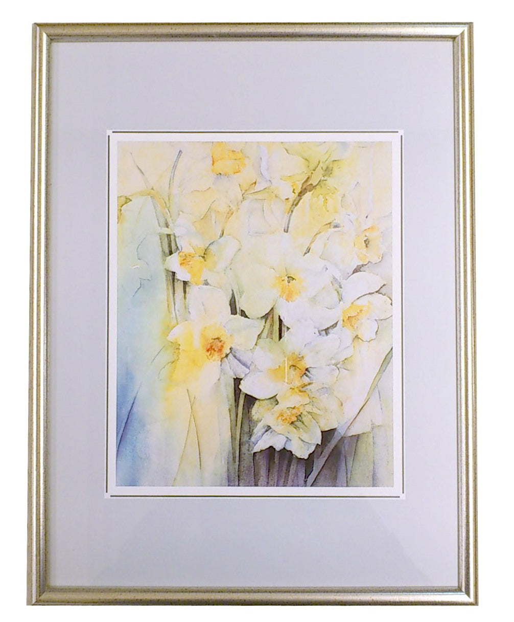 額絵 長方形 花 ITALY 額絵 水仙 アートパネル イタリア製 ベルトッツィ BERTOZZI 908516