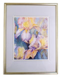 額絵 長方形 花 ITALY 額絵 菖蒲 アートパネル イタリア製 ベルトッツィ BERTOZZI 908517