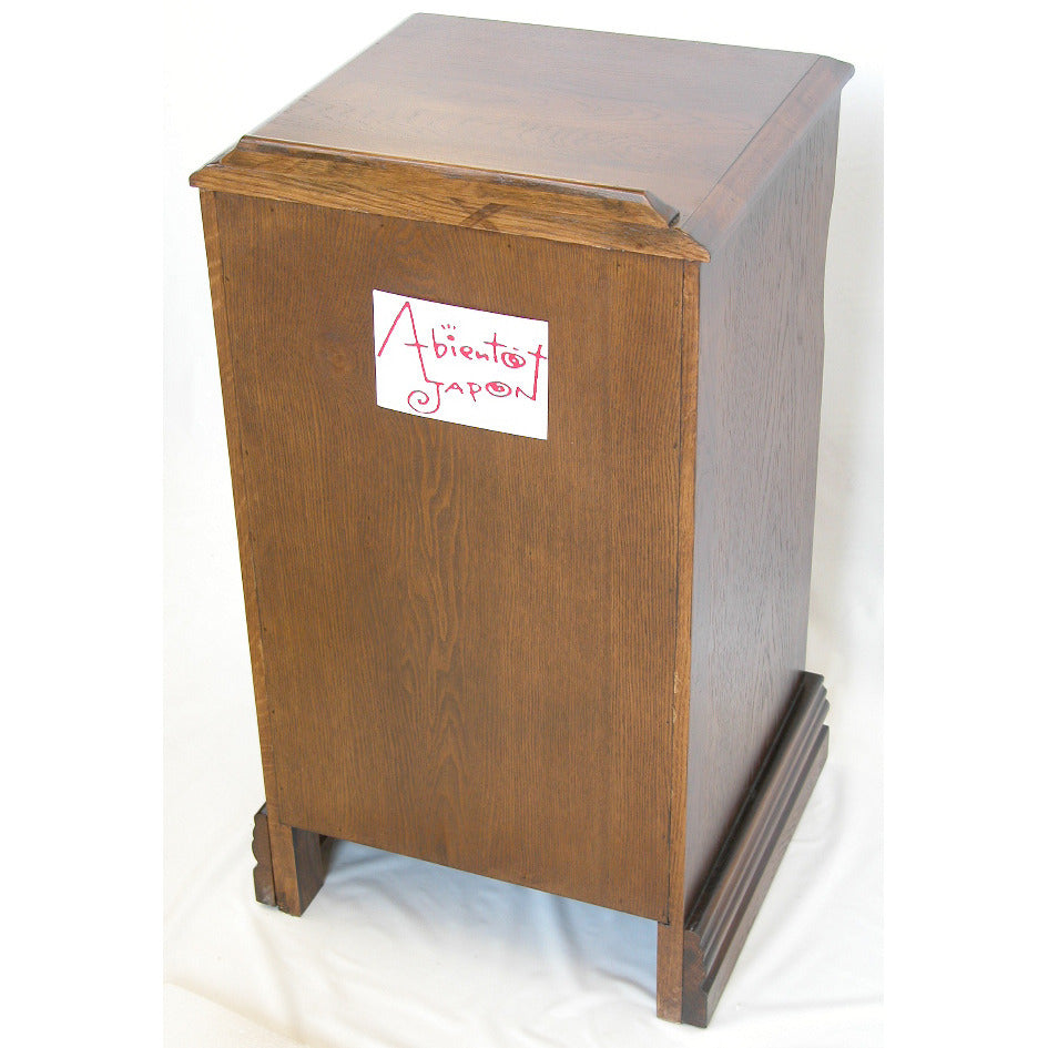 電話台 おしゃれ オーク 無垢材 木製 テレフォン テーブル クラシック 輸入家具 1136011