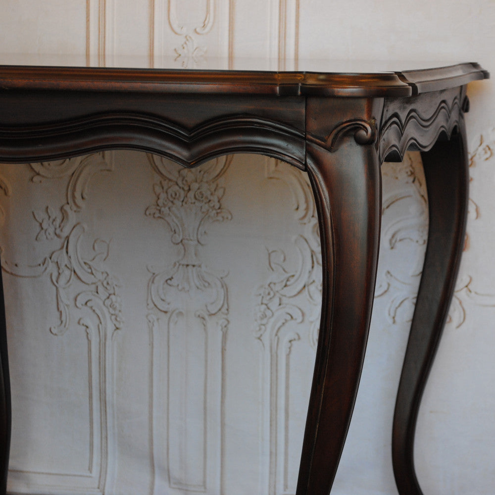 ダイニングテーブル テーブル スクエアテーブル アンティーク調 マホガニー無垢材 カブリオールレッグ 猫脚 クイーンアン様式 ヘッペルホワイト様式 117003