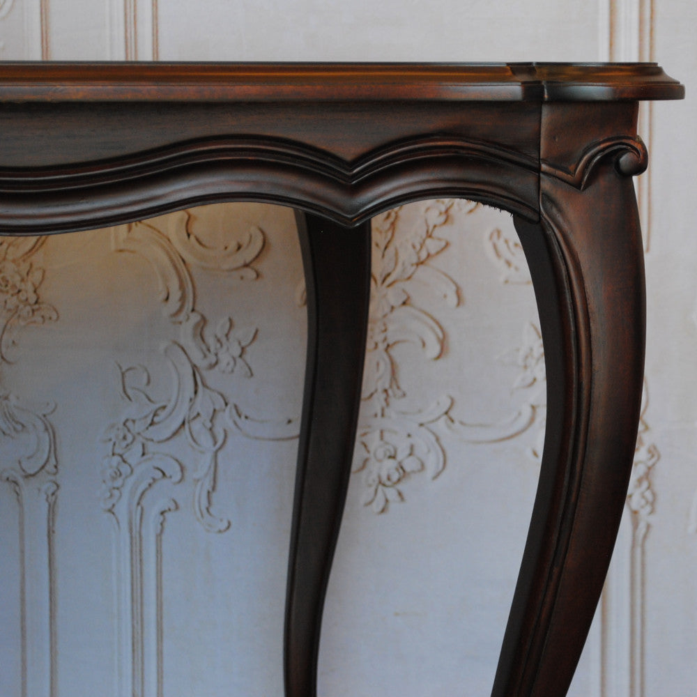 ダイニングテーブル テーブル スクエアテーブル アンティーク調 マホガニー無垢材 カブリオールレッグ 猫脚 クイーンアン様式 ヘッペルホワイト様式 117003