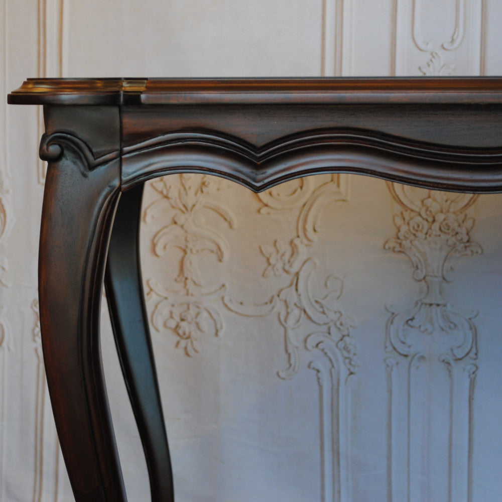 ダイニングテーブル テーブル スクエアテーブル アンティーク調 マホガニー無垢材 カブリオールレッグ 猫脚 クイーンアン様式 ヘッペルホワイト様式 117003