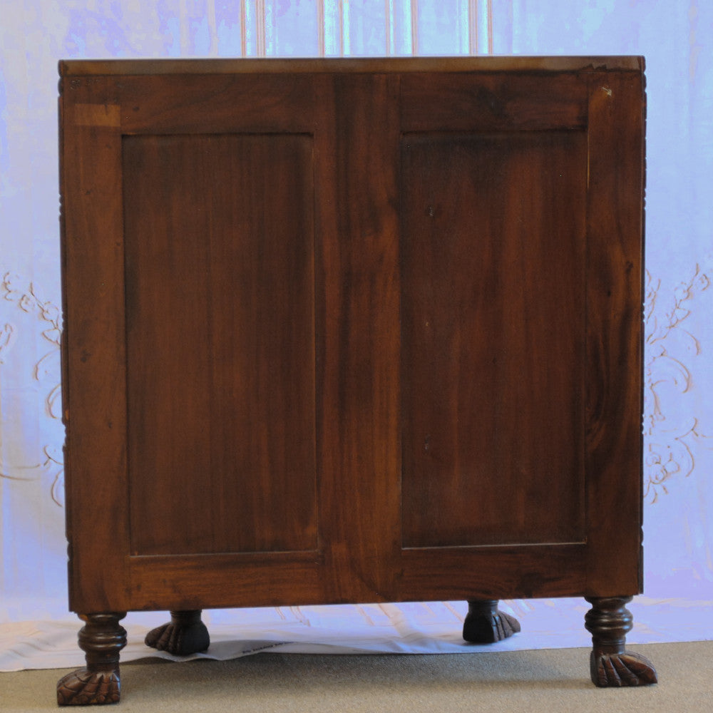 チェスト ハーフムーンチェスト コンソールテーブル 12引き出し テーブル おしゃれ マホガニー無垢材 アンティーク風 バリーウイリアム BallyWilliam 117007