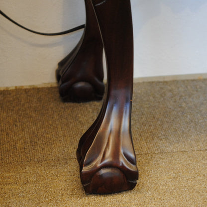 キャビネット ショーケース アンティーク風家具 ディスプレイキャビネット クイーンアン様式キャビネット マホガニーキャビネット アンティーク風 117013