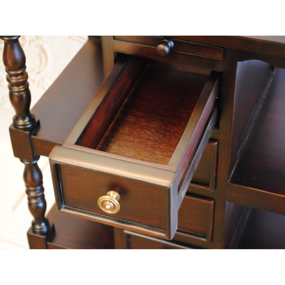 テーブル サービステーブル アンティーク風家具 サーヴィングテーブル ジョージアン様式 マホガニー家具 アンティーク風 バリーウイリアム BallyWilliam 117021