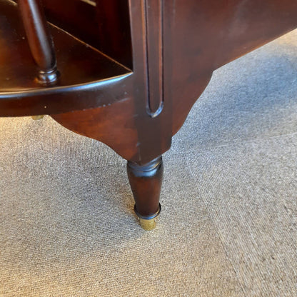 キャビネット トレイ付きキャビネット キャビネットテーブル トレイテーブル アンティーク風家具 マホガニー家具 バリーウイリアム BallyWilliam 117051