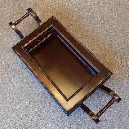 キャビネット トレイ付きキャビネット キャビネットテーブル トレイテーブル アンティーク風家具 マホガニー家具 バリーウイリアム BallyWilliam 117051