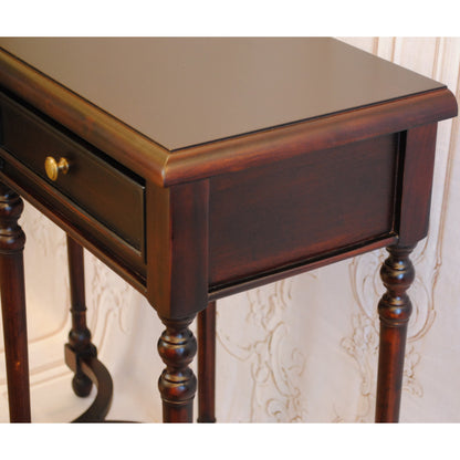 テーブル コンソールテーブル アンティーク風家具 デスクテーブル マホガニー家具 マホガニー無垢材 クラシック アンティーク風 BallyWilliam 117053