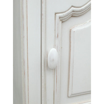 ベッドサイドキャビネット チェスト 電話台 キャビネット フレンチシャビー カントリーコーナー 1ドアチェスト 白家具 カントリーコナー CountryCorner