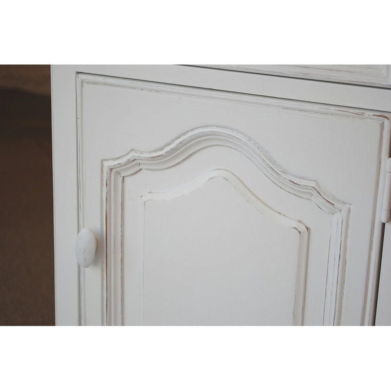 ベッドサイドキャビネット チェスト 電話台 キャビネット フレンチシャビー カントリーコーナー 1ドアチェスト 白家具 カントリーコナー CountryCorner