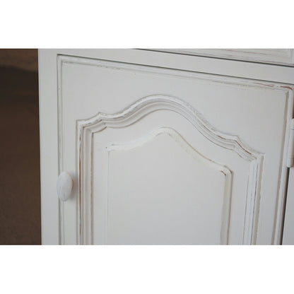 ベッドサイドキャビネット チェスト 電話台 キャビネット フレンチシャビー カントリーコーナー 1ドアチェスト 白家具 カントリーコナー CountryCorner