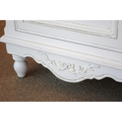 ベッドサイドキャビネット チェスト 電話台 キャビネット フレンチシャビー カントリーコーナー 1ドアチェスト 白家具 カントリーコナー CountryCorner