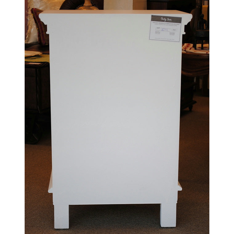 ベッドサイドキャビネット チェスト 電話台 キャビネット フレンチシャビー カントリーコーナー 1ドアチェスト 白家具 カントリーコナー CountryCorner