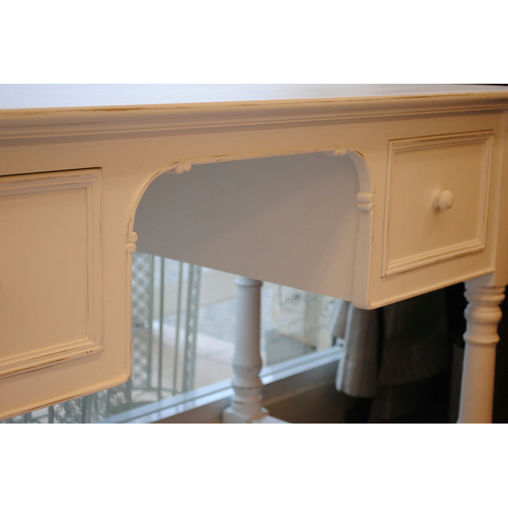 デスク ライティングデスク 白いデスク フランス家具 学習机 フレンチシャビー フランス家具 白家具 姫家具 おしゃれ家具 カントリーコーナー CountryCorner