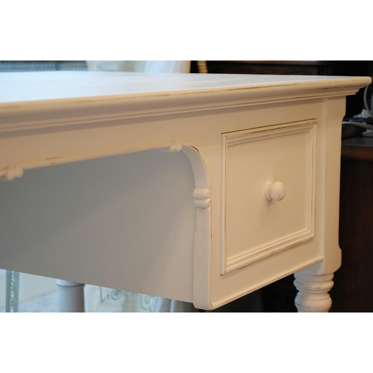 デスク ライティングデスク 白いデスク フランス家具 学習机 フレンチシャビー フランス家具 白家具 姫家具 おしゃれ家具 カントリーコーナー CountryCorner