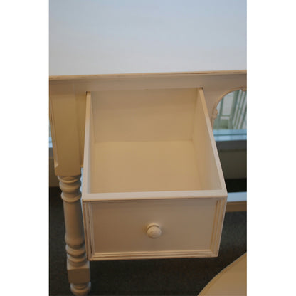 デスク ライティングデスク 白いデスク フランス家具 学習机 フレンチシャビー フランス家具 白家具 姫家具 おしゃれ家具 カントリーコーナー CountryCorner