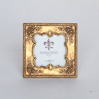 フォトフレーム スクエア アンティーク風 写真額 写真立て おしゃれ クラシック 金 ゴールドフォトフレーム アンティーク調 1383012GD