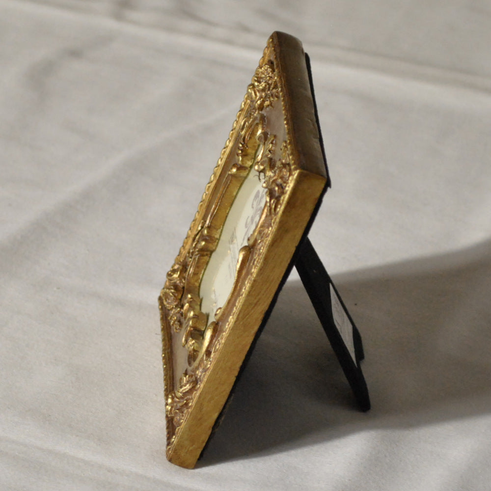 フォトフレーム スクエア アンティーク風 写真額 写真立て おしゃれ クラシック 金 ゴールドフォトフレーム アンティーク調 1383012GD