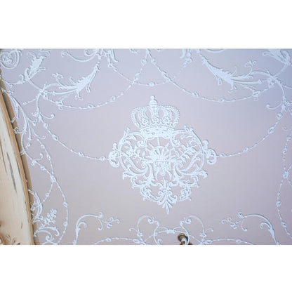 トレイ ミラートレイ オシャレ トレー フレンチホワイト ディスプレイトレイ シャビーシック クラシック お盆 レキュタングラー 雑貨 姫系 フレンチ 1383067