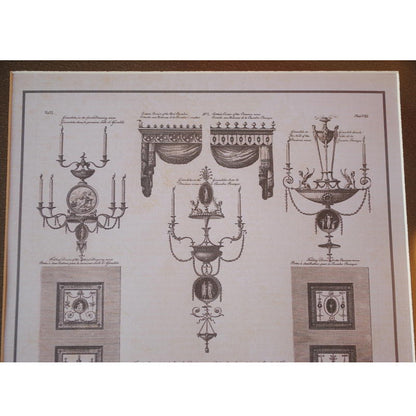 壁飾り 絵画 オシャレ 長方形 インテリア額 イタリア調 コンソール シャンデリア ウォールオブジェ 額絵 ロココ様式 アンティーク 姫系 1383217