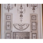 壁飾り 絵画 オシャレ 長方形 インテリア額 イタリア調 コンソール シャンデリア ウォールオブジェ 額絵 ロココ様式 アンティーク 姫系 1383217