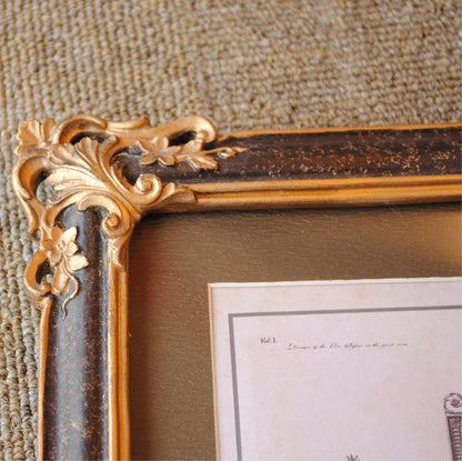 壁飾り 絵画 オシャレ 長方形 インテリア額 イタリア調 コンソール ウォールミラー ウォールオブジェ 額絵 ロココ様式 アンティーク 姫系 1383218