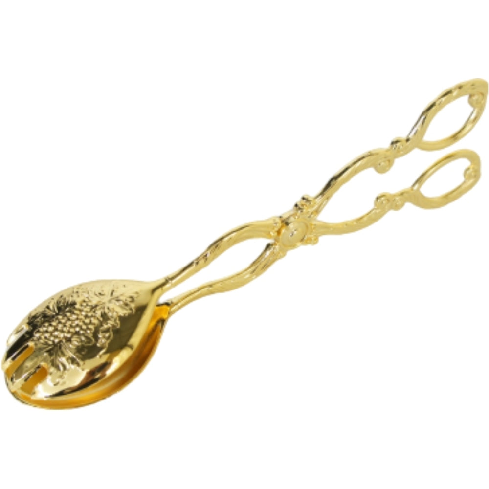 サラダトング ハサミ形状 ゴールド サラダ挟みトング トング カトラリー 丸型 テーブルウエア雑貨 14204CT-GD