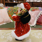 サンタクロース 北欧 クリスマスグッズ オーナメント ノエル 人形 ドール クリスマスサンタ レッド 高さ26cm 置物 15811SA