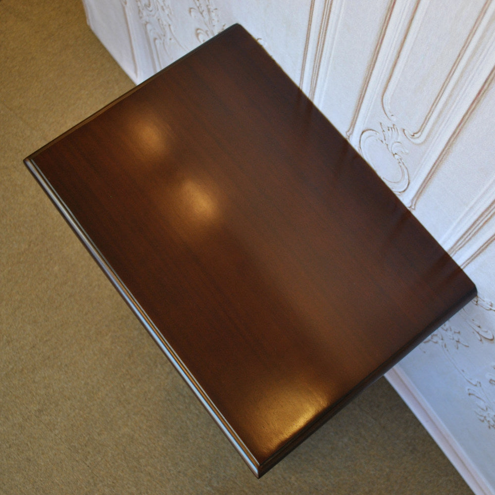 チェスト ナイトスタンドテーブル 4段チェスト ランプテーブル マホガニー家具 アンティーク風家具 アンティーク調 マホガニー無垢材 160002