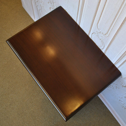 チェスト ナイトスタンドテーブル 4段チェスト ランプテーブル マホガニー家具 アンティーク風家具 アンティーク調 マホガニー無垢材 160002