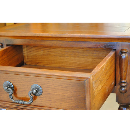 サイドテーブル おしゃれ 電話台 英国 アンティーク テーブル ベッドサイドテーブル オーク無垢 チェスト クラシック 177007